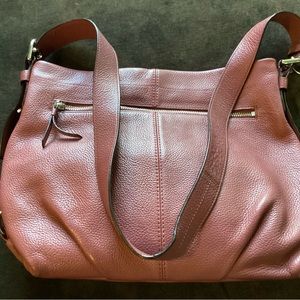 Coach burgundy purse